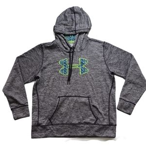 UNDER ARMOUR Womens Jacket Hoodie Size Small Cold Gear Gray Pre-owned.
